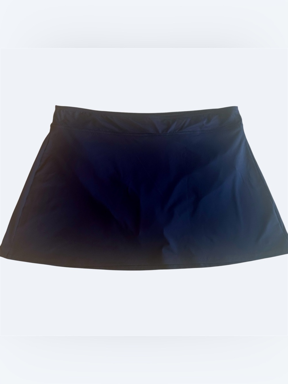 Lands' End Navy Blue Swim Skirt with Flat Waistband Women's size 18